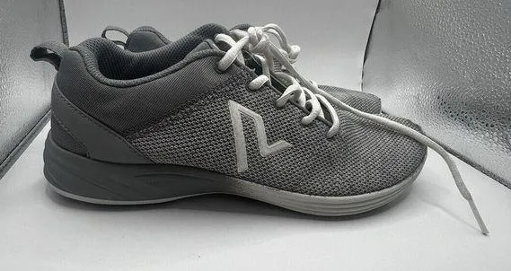 Vionic Adley Women Size 8.5 Gray Knit Walking Sneaker Shoe Orthotic Comfort 335 - Image 1