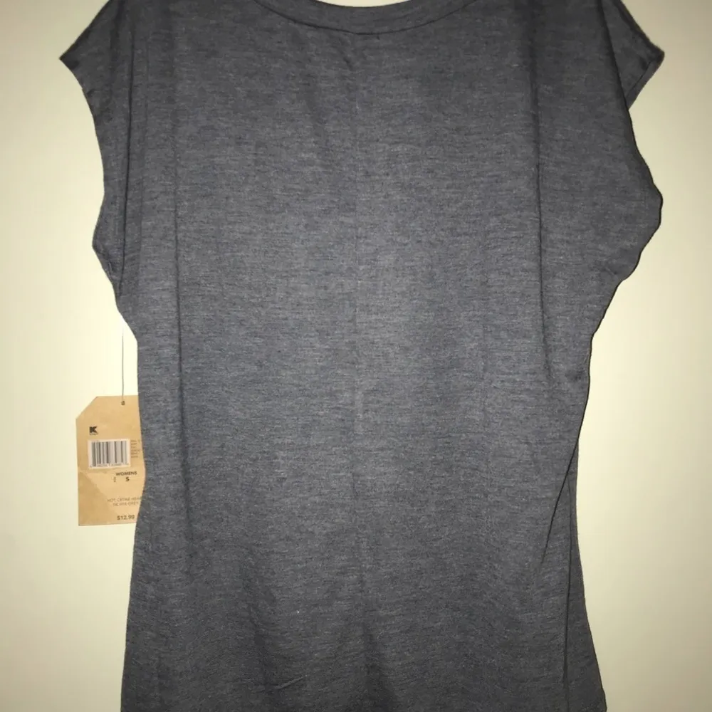 Gray graphic heart print tee holiday rt. 66 - Image 2