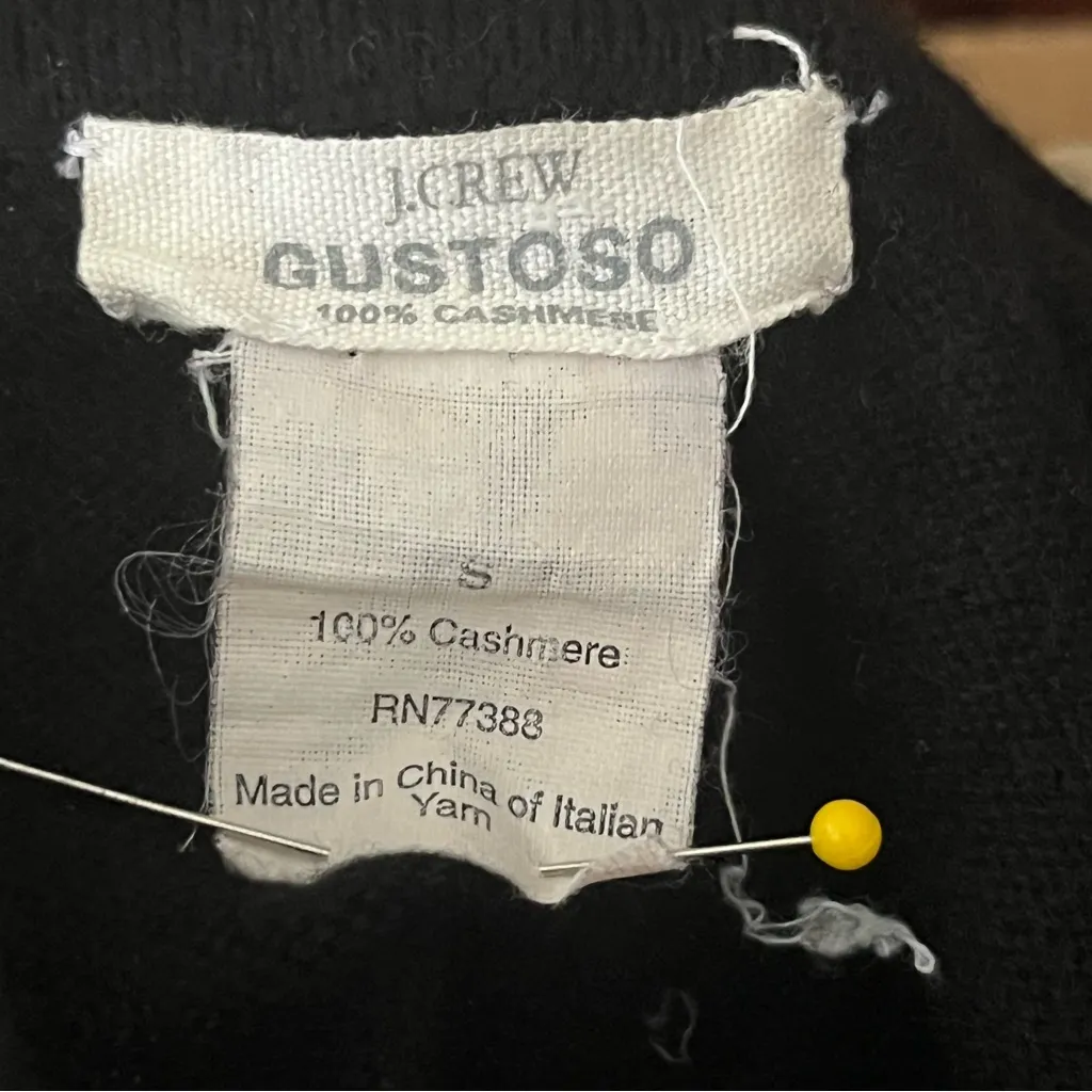 J. Crew Gustoso Cashmere Turtleneck Sweater - Image 3