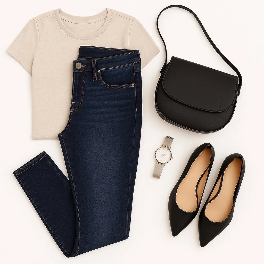 REDEN Black Leather Ballet Flats Ankle Strap 39.5 Minimalist Designer Comfort Size 8.5 - Image 12