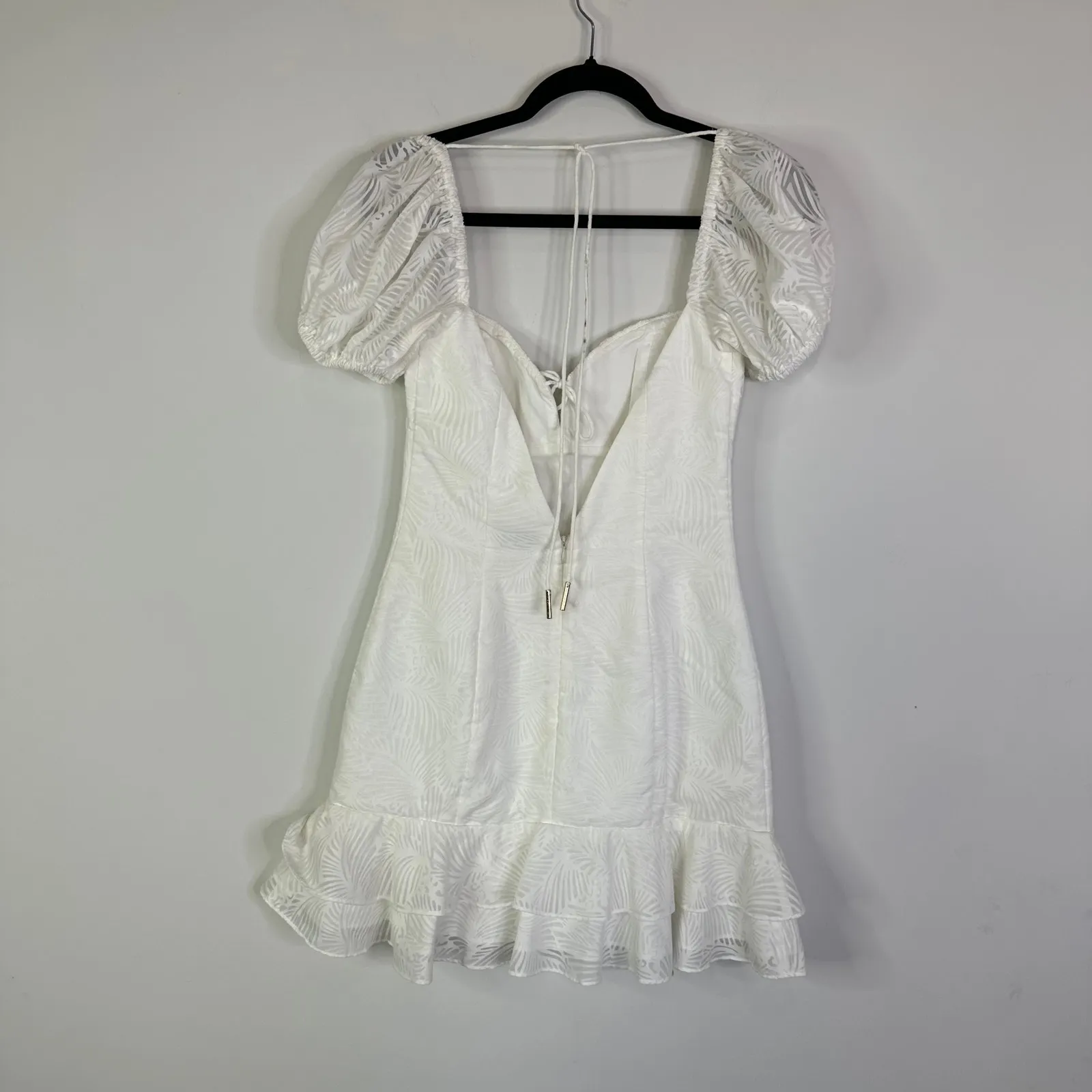 Significant Other Imani Mini Dress Ivory White Size 4 - Image 6