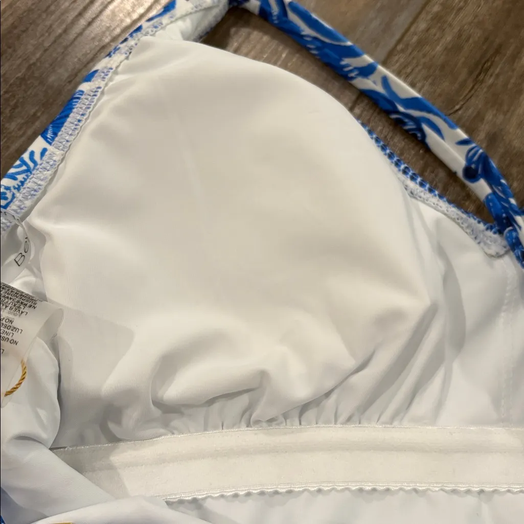 Beyond Control Sea Life V Neck Tummy Control Swimsuit size 6 NEW Blue - Image 9