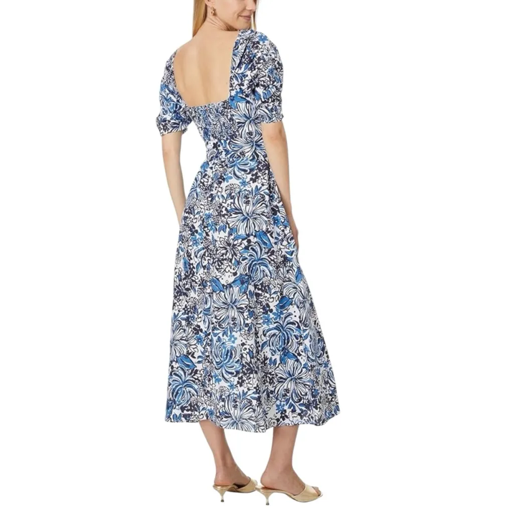 NEW Lilly Pulitzer Mylie Short Sleeve 100% Linen Size 6 Beach Flowy Coastal - Image 2