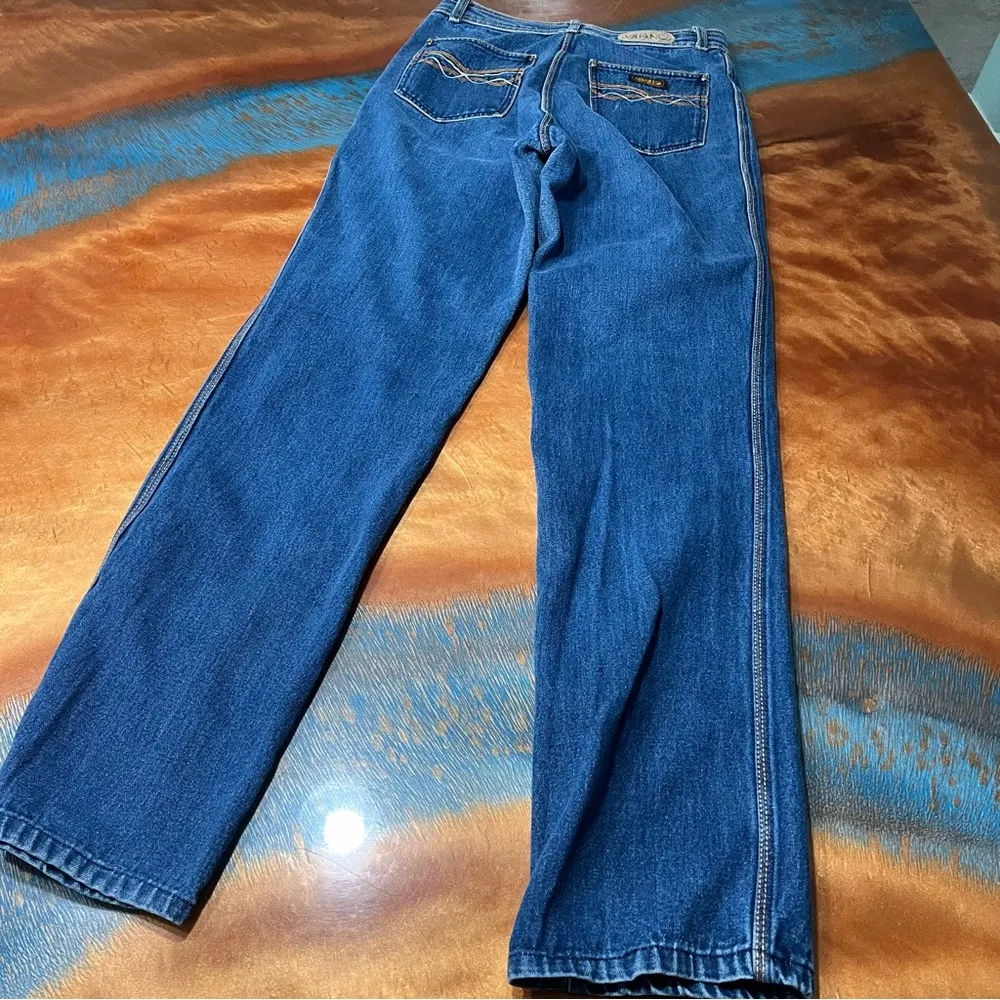 Vintage Gitano Blue Jeans size 11/12 100% cotton made in Hong Kong straight - Image 6