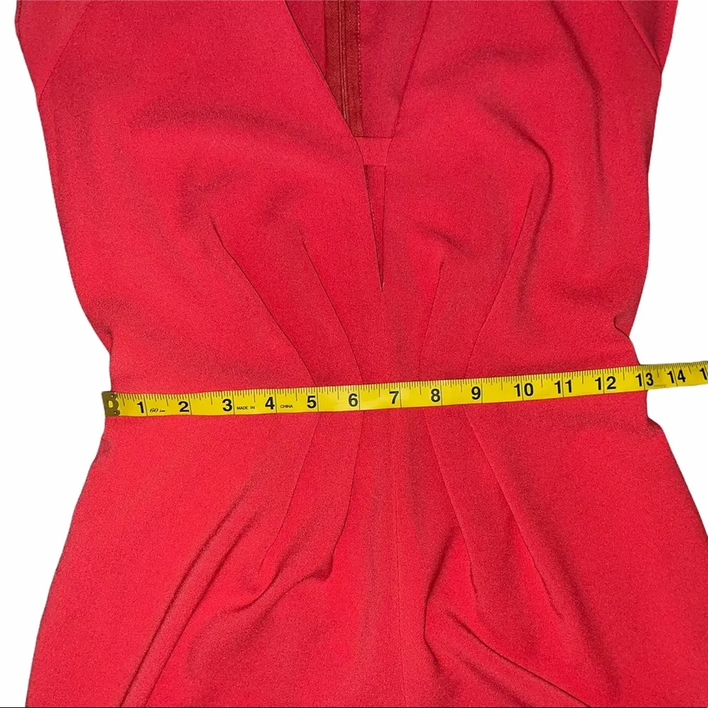 HOT MIAMI STYLES Coral Romper Size S - Image 5