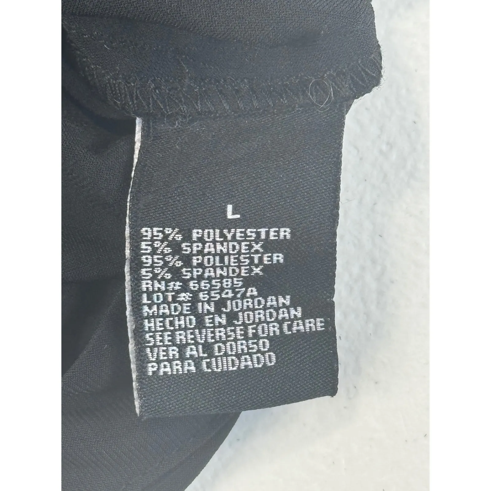 Perceptions New York Black Cardigan Women's Large Long Sleeve Button Front - Image 7