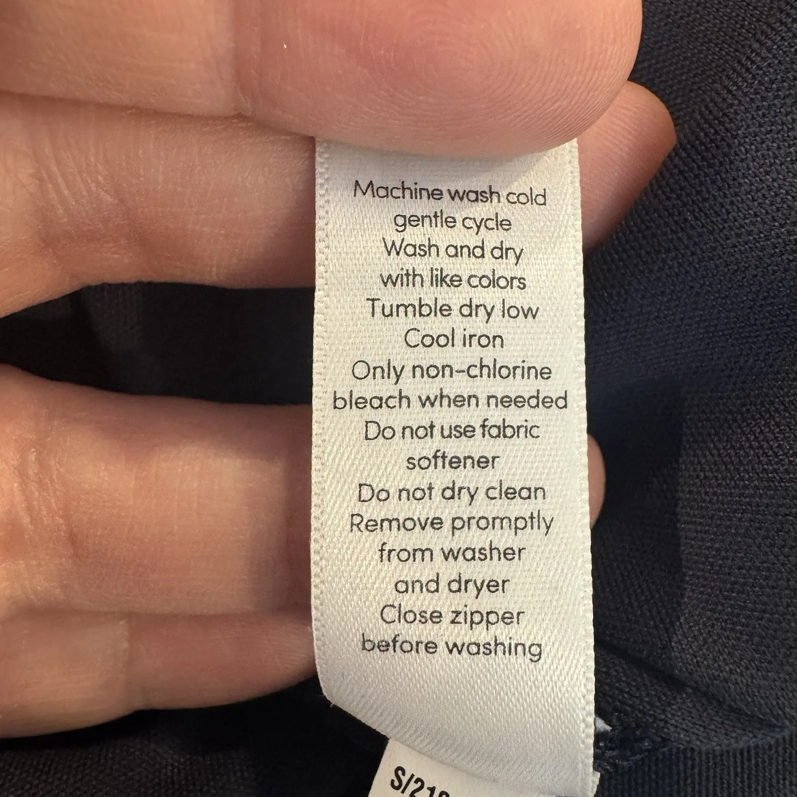 Athleta All In 7/8 Tight Leggings Size XS Petites Navy Blue Running Workout Gym - Image 7