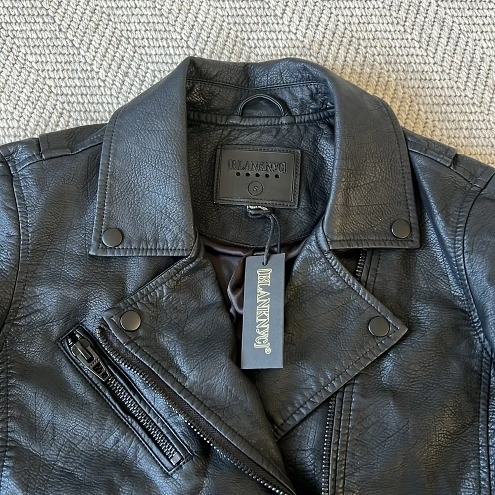 BLANK NYC  faux leather jacket NWT - Image 2