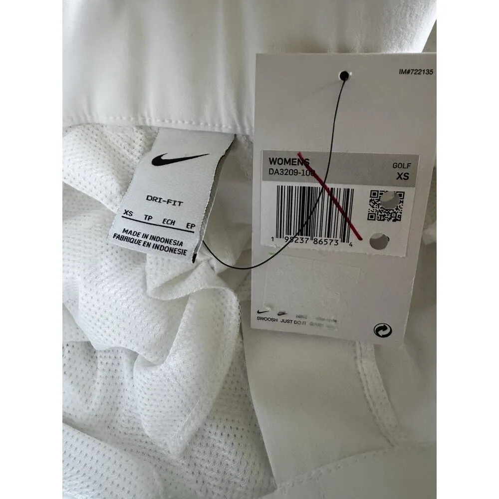 NWD Nike Standard Fit Women’s Dri Fit Victory 5” White Golf Shorts SZ XS - Image 10
