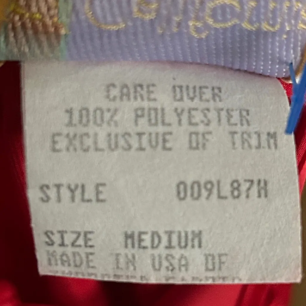 Vintage California Dynasty Red Lace Hem Silky Slip Dress | Dreamy Lingerie Size M - Image 7