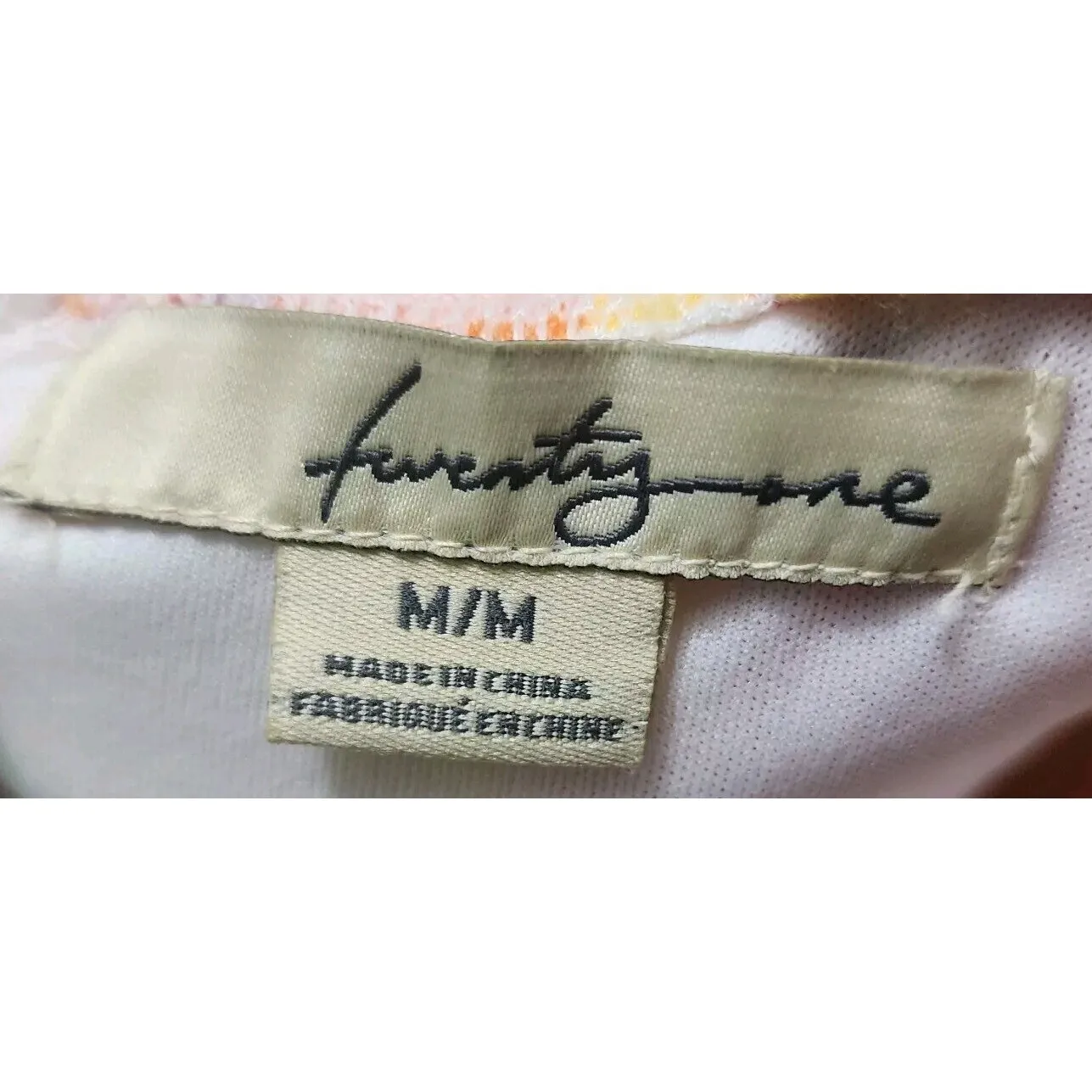 Twenty‎ One Floral Print Dress Sleeveless Casual Summer Dress Medium - Image 3