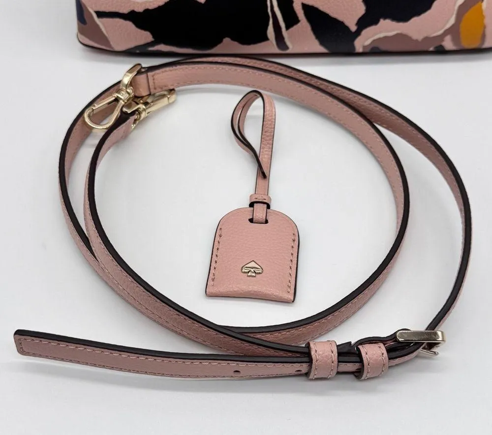 Kate Spade New York Eva Paper Rose Small Satchel Handbag Brand New - Image 12