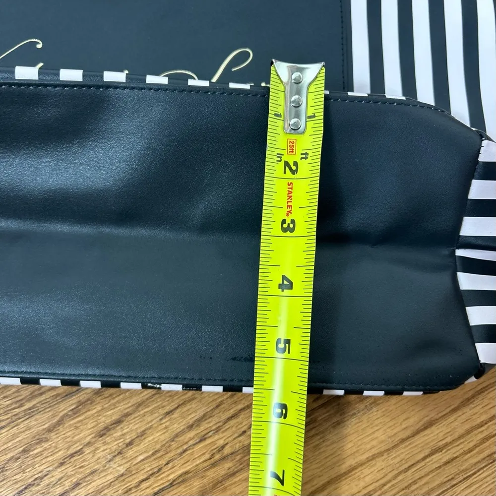 Victoria’s Secret Pink Striped Weekender Faux Leather Tote Bag NWT - Image 13