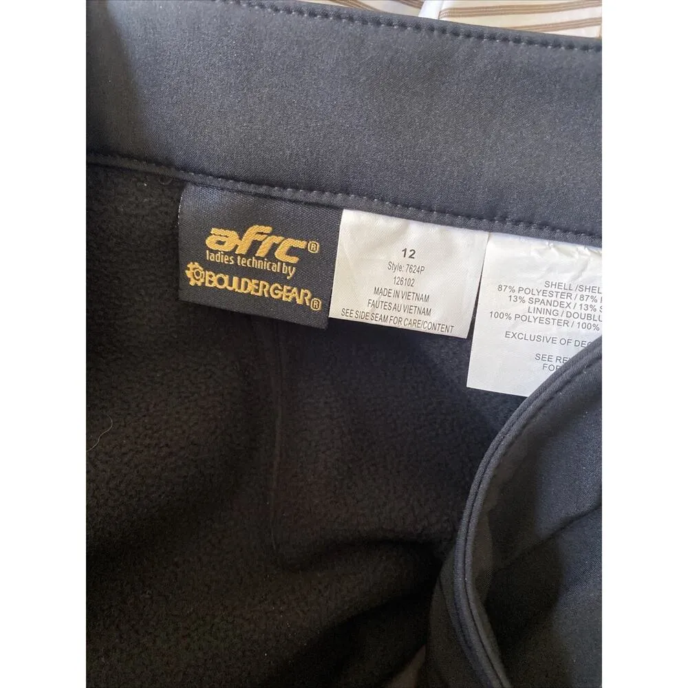 AFRC Bouldergear 12 Black Waterproof Tech Softshell Fleece Lined Ski Pants Gear - Image 7