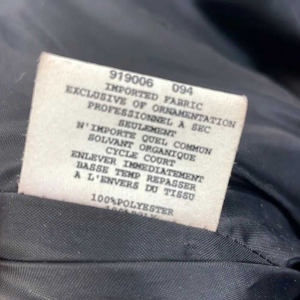 Jessica McClintock For Gunne Sax Black Strapless Netted Embellished Dress 3 - Image 10