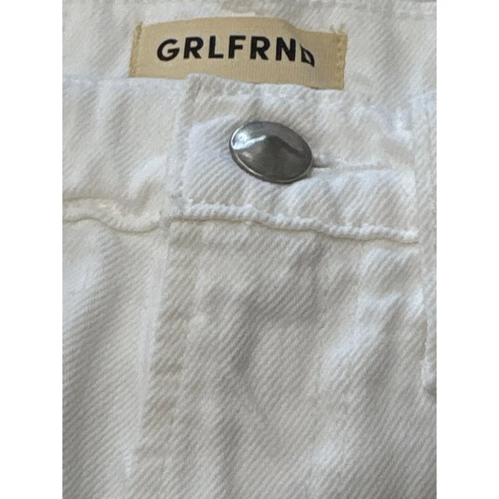 GRLFRND Kyla Hot Shorts in Amarillo Fray 23 Womens Denim Jeans - Image 9