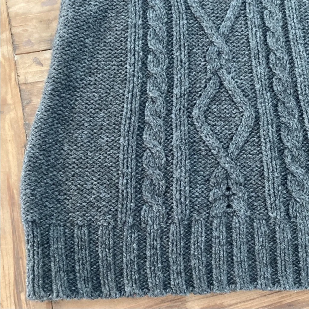 Columbia Charcoal Cowl Neck Sweater tunic - Image 3