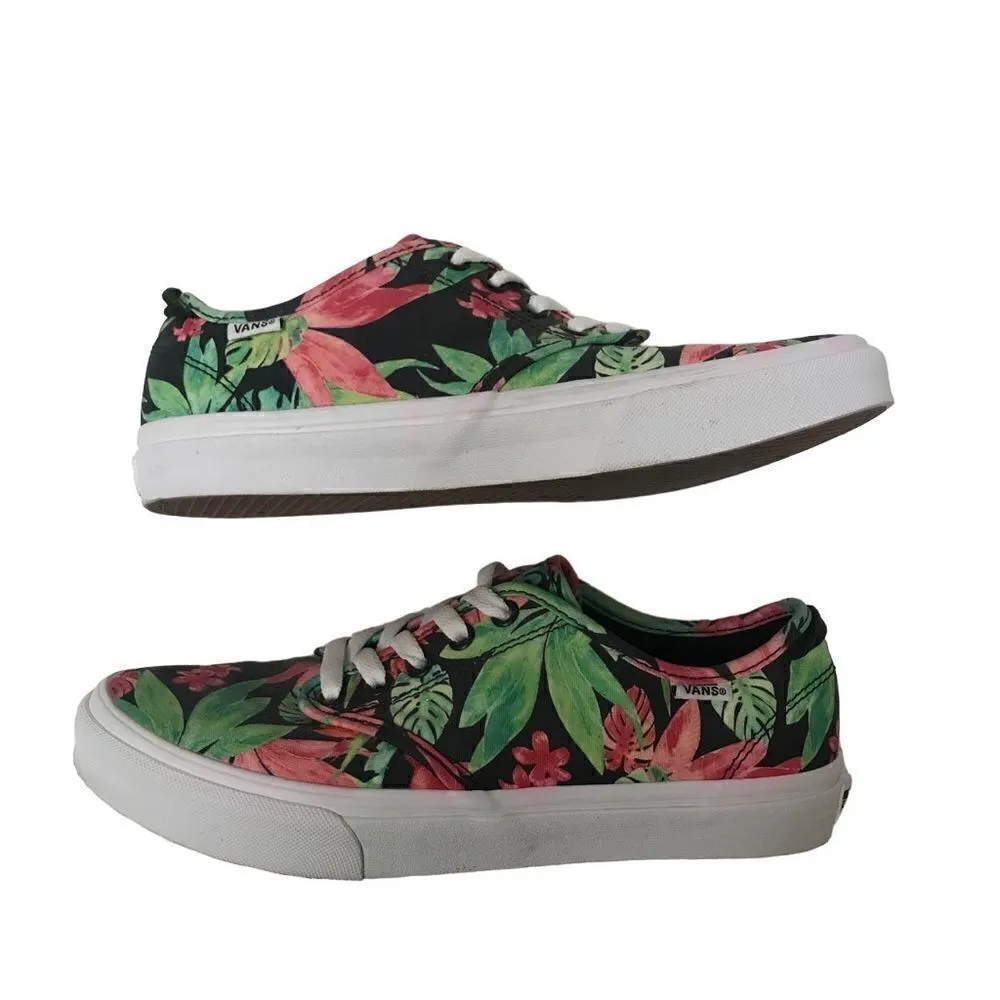 Vans tropical Hawaiian print sneakers 8.5 - Image 3