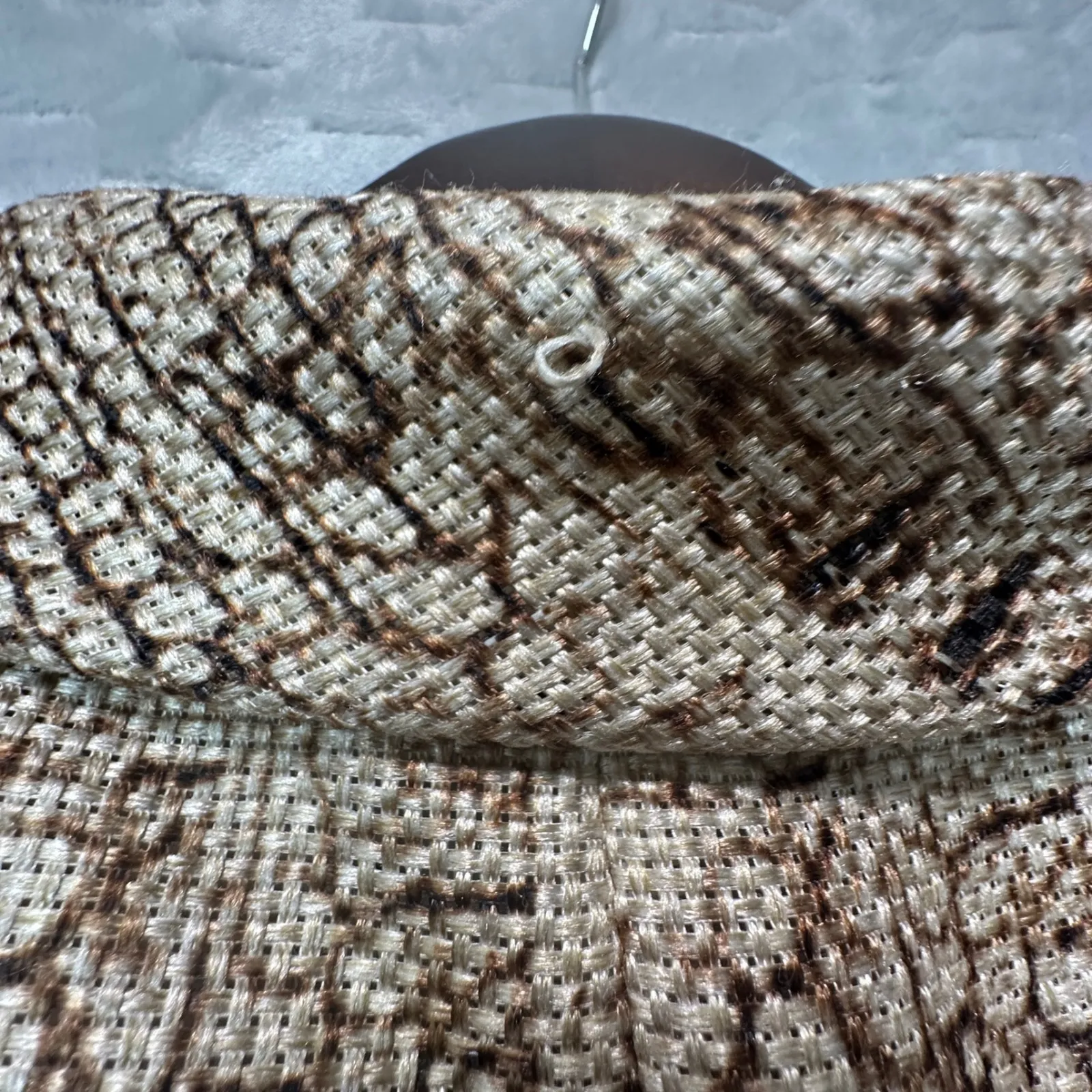 Carolina Herrera Dress Size 4 Brown Beige Sleeveless Sheath Career Elegant - Image 9