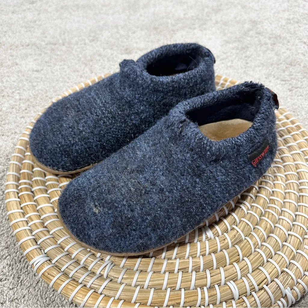 Giesswein Women’s Virgin Wool Vent Slippers Shoes Slip On in Blue Ocean 36/US 5 - Image 5