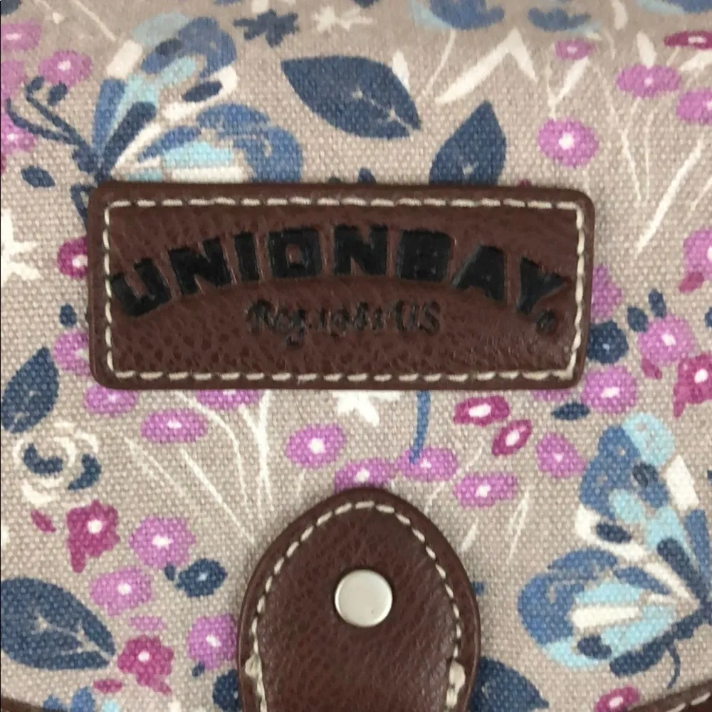 Unionbay  Floral and Elephant Patterned Backpack - Image 4