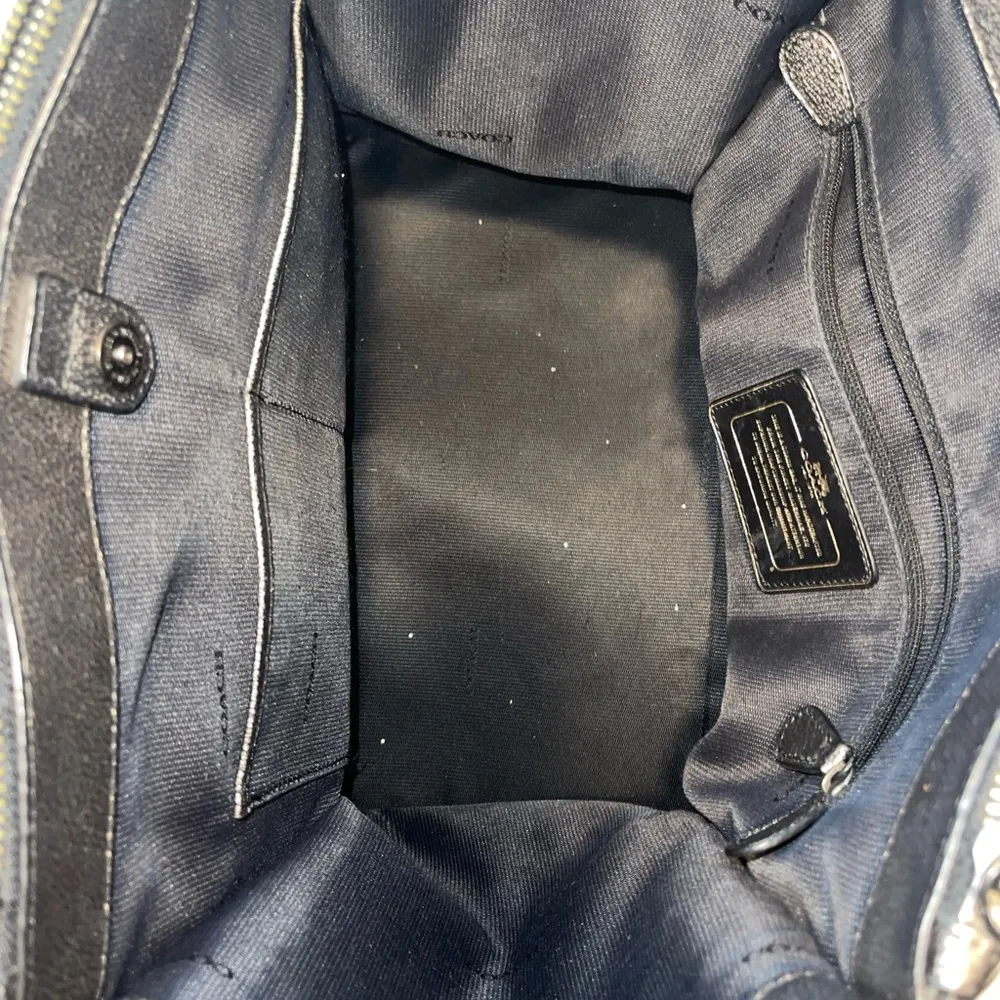 gold shimmer gunmetal purse - Image 4