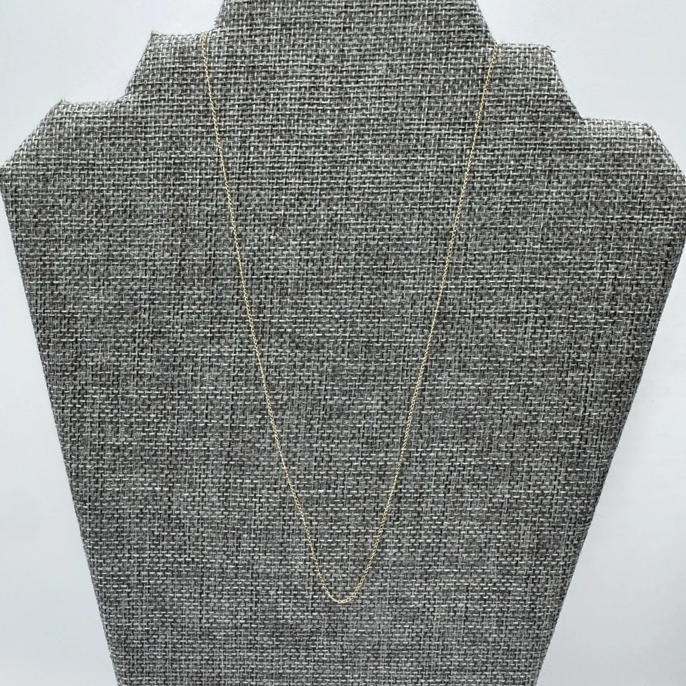 14K Yellow Gold Vintage Chain 18” - Image 3