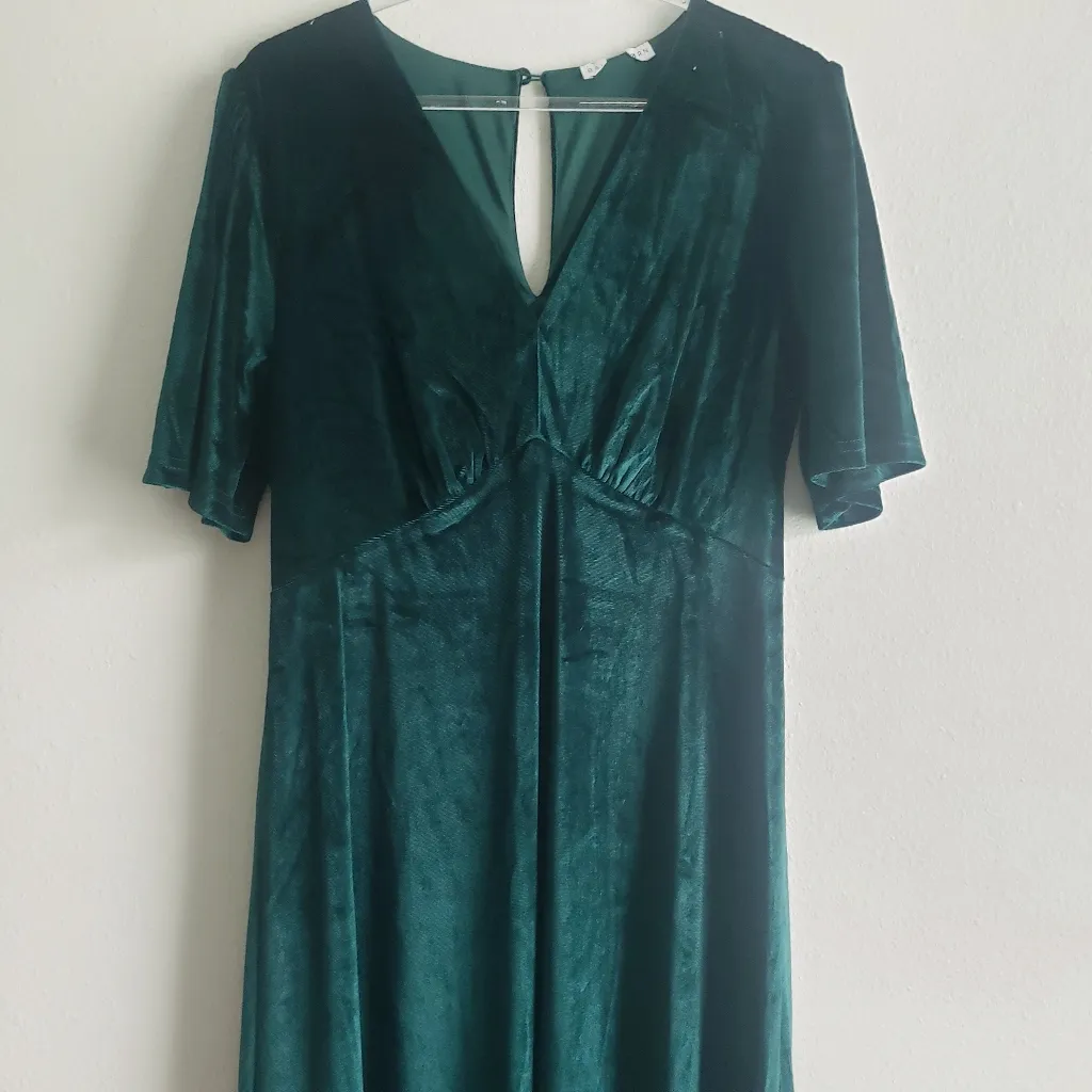 Baltic Born Vivian Velvet Maxi Dress Short Sleeve New Without Tags - Image 4