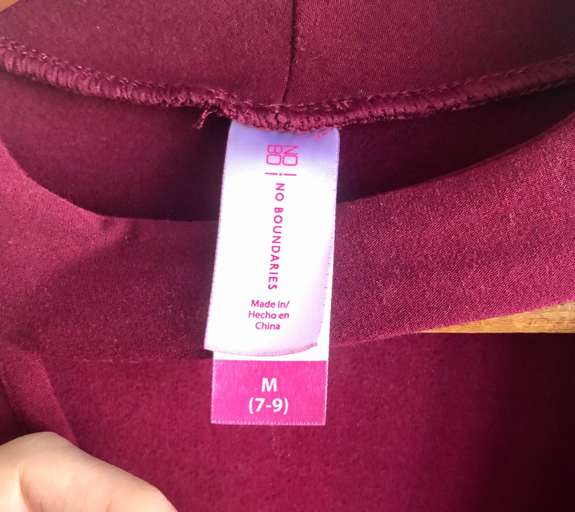 Maroon Long Sleeve Cut Out Dress - Image 6