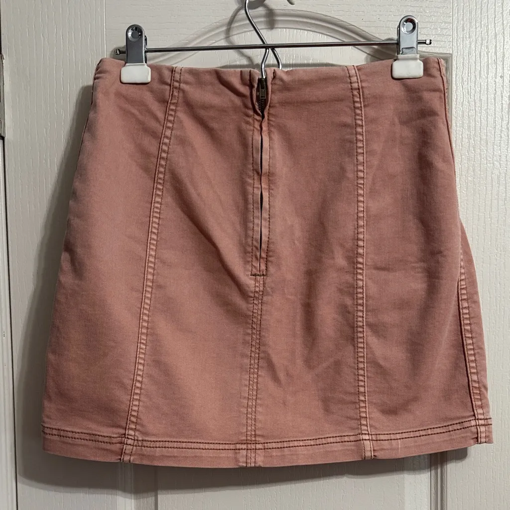 💖 Free People Modern Femme Denim Mini Skirt - Image 3