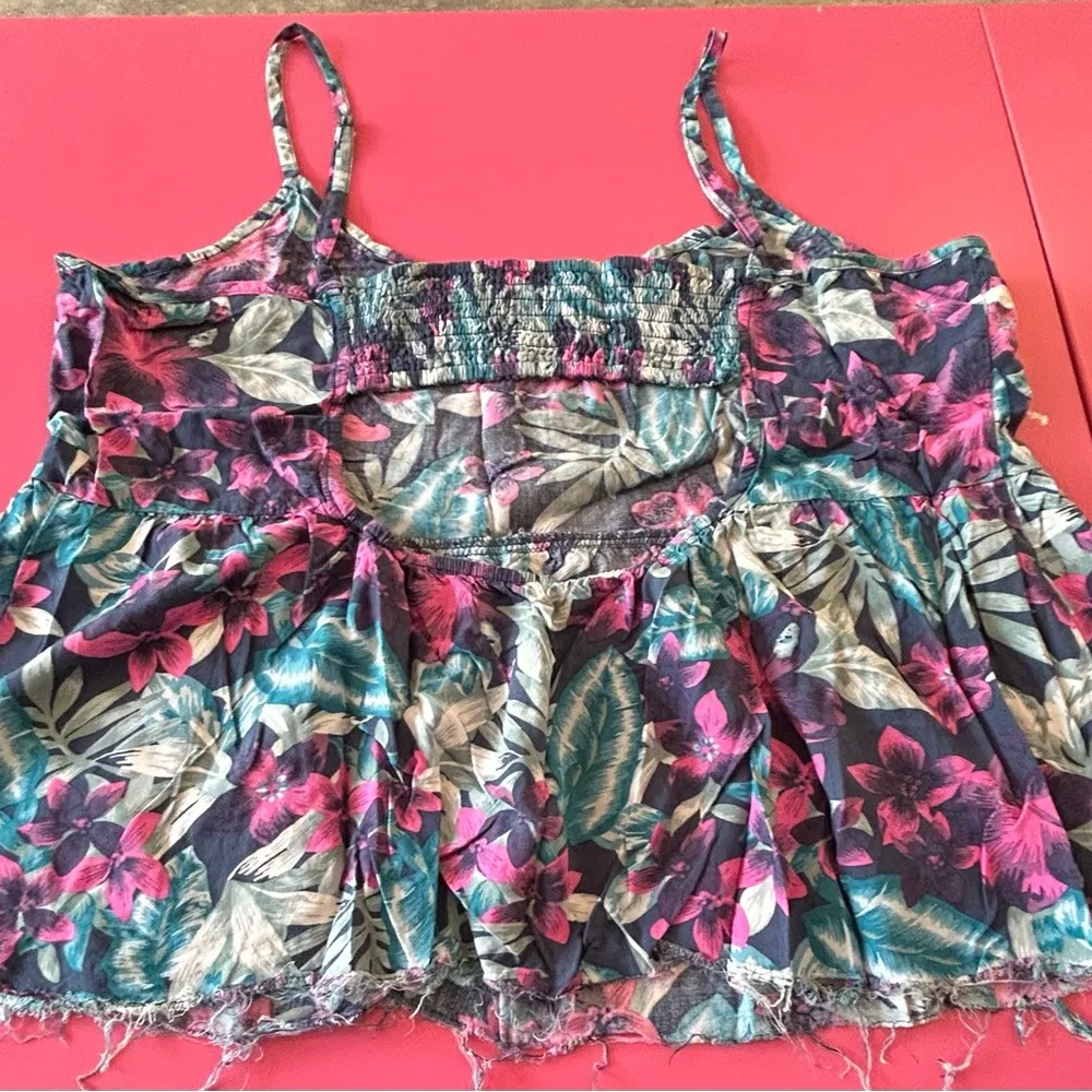 American Eagle Outfitters Multicolor Smocked Top - Image 4