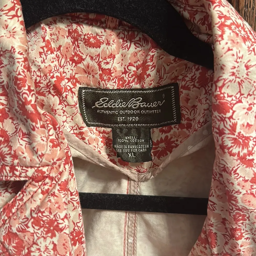 Eddie Bauer Floral Button-Down Jacket - Image 3