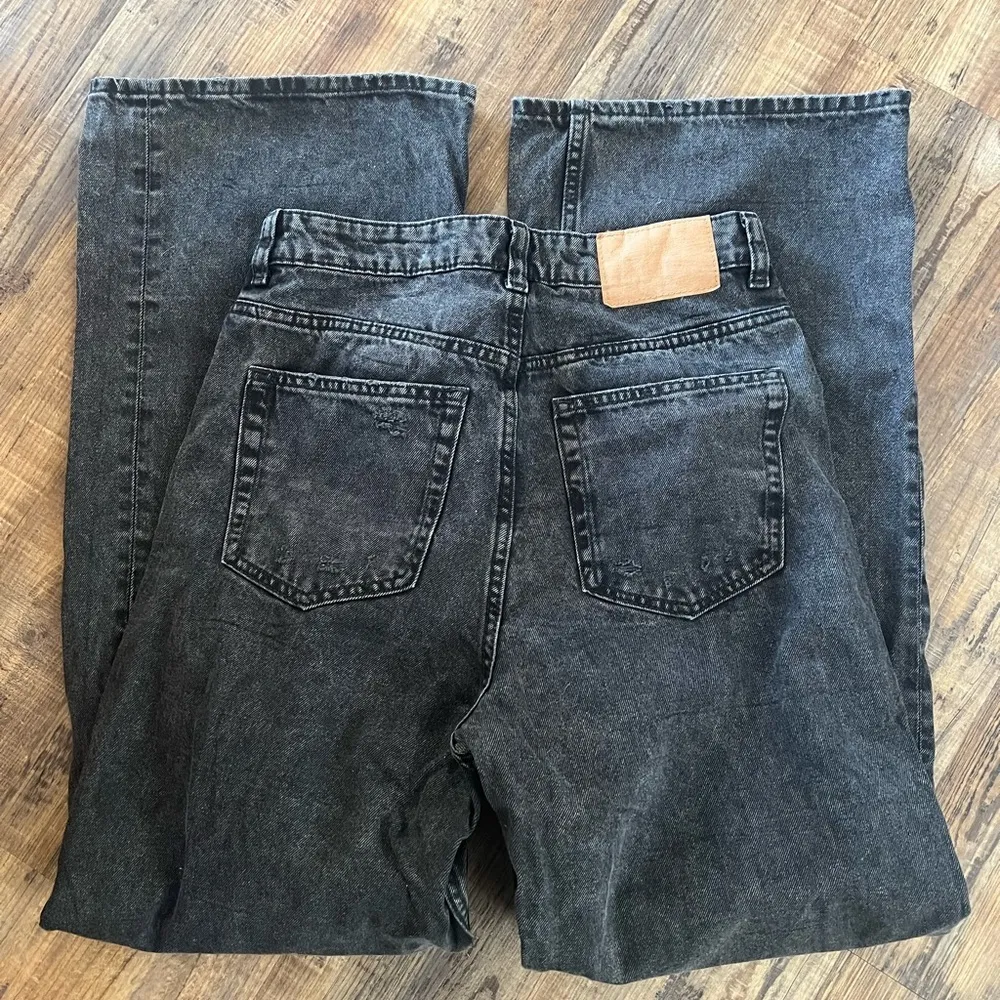 Divided by H&M Womens Black Wide Leg Jeans Size 6 - Image 2