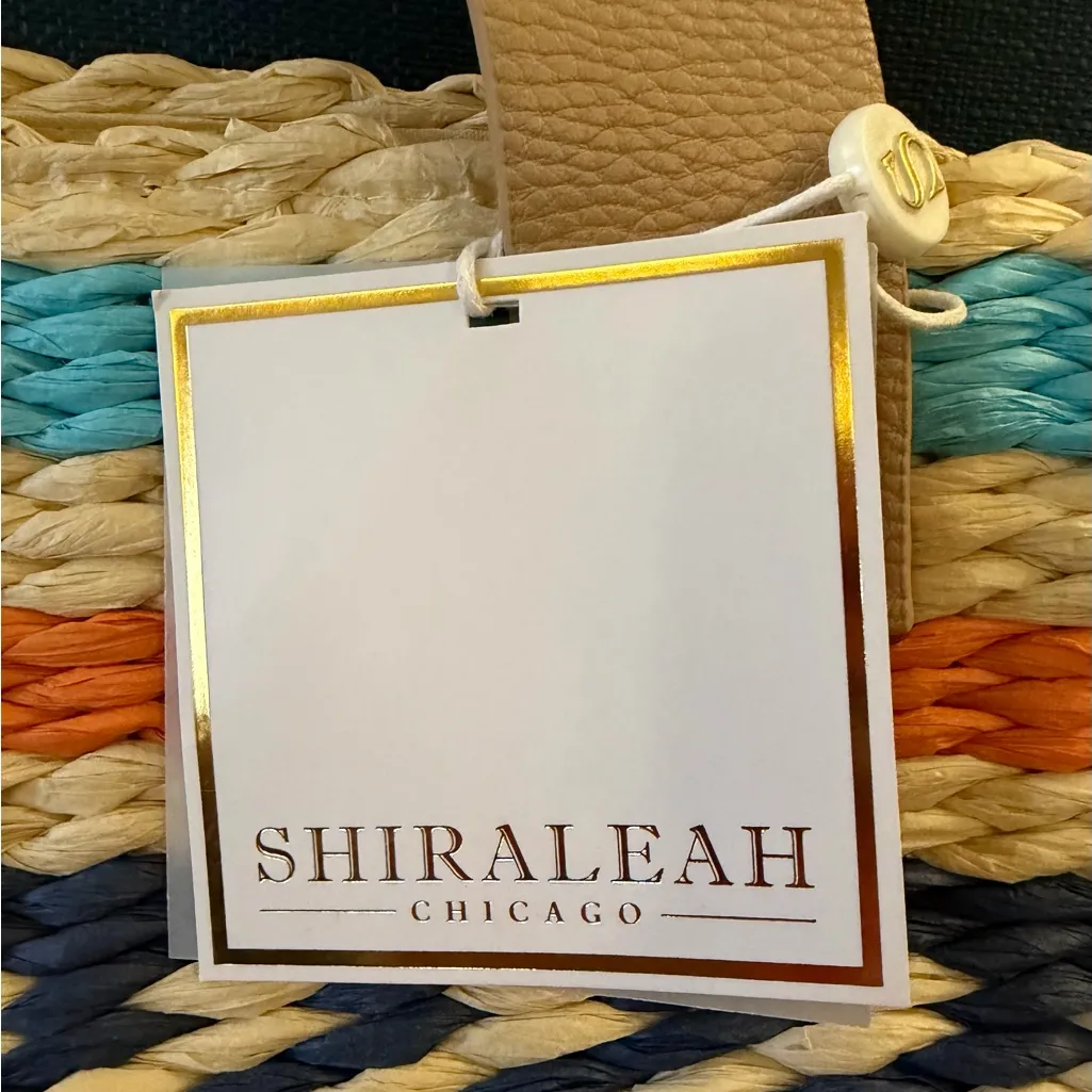 Shiraleah Mykonos Multicolor Woven Tote - Image 3