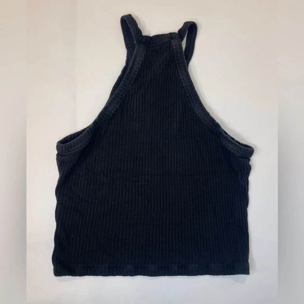Set of 2 Brandy Melville Y2K Black Striped‎ Cropped Tank Tops Size S / one size - Image 6