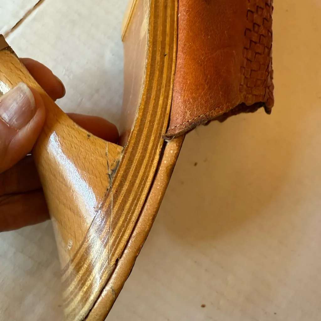 Vintage Nina Leather Mules - Image 6