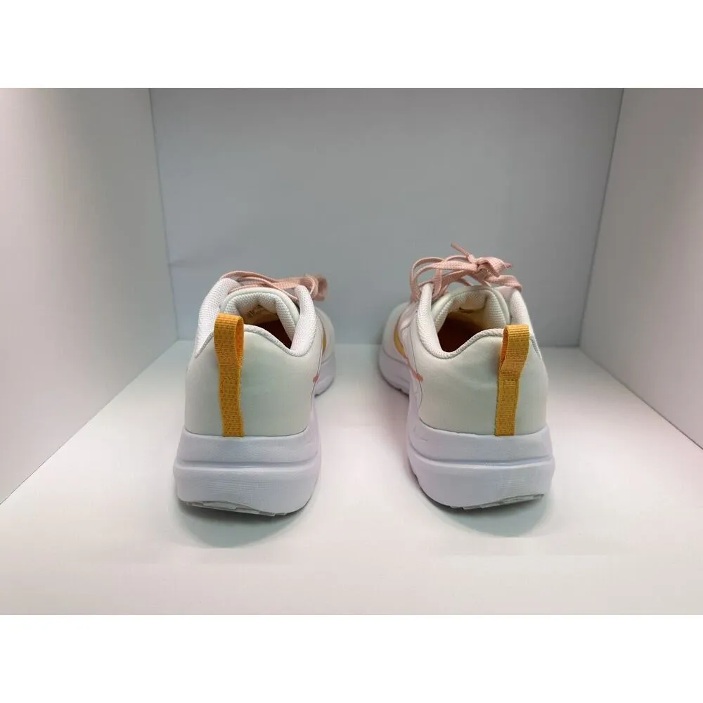 Nike Downshifter 12 Womens Shoes Sz 10 / Mens 8.5 Summit White Orange DD9294-101 - Image 4