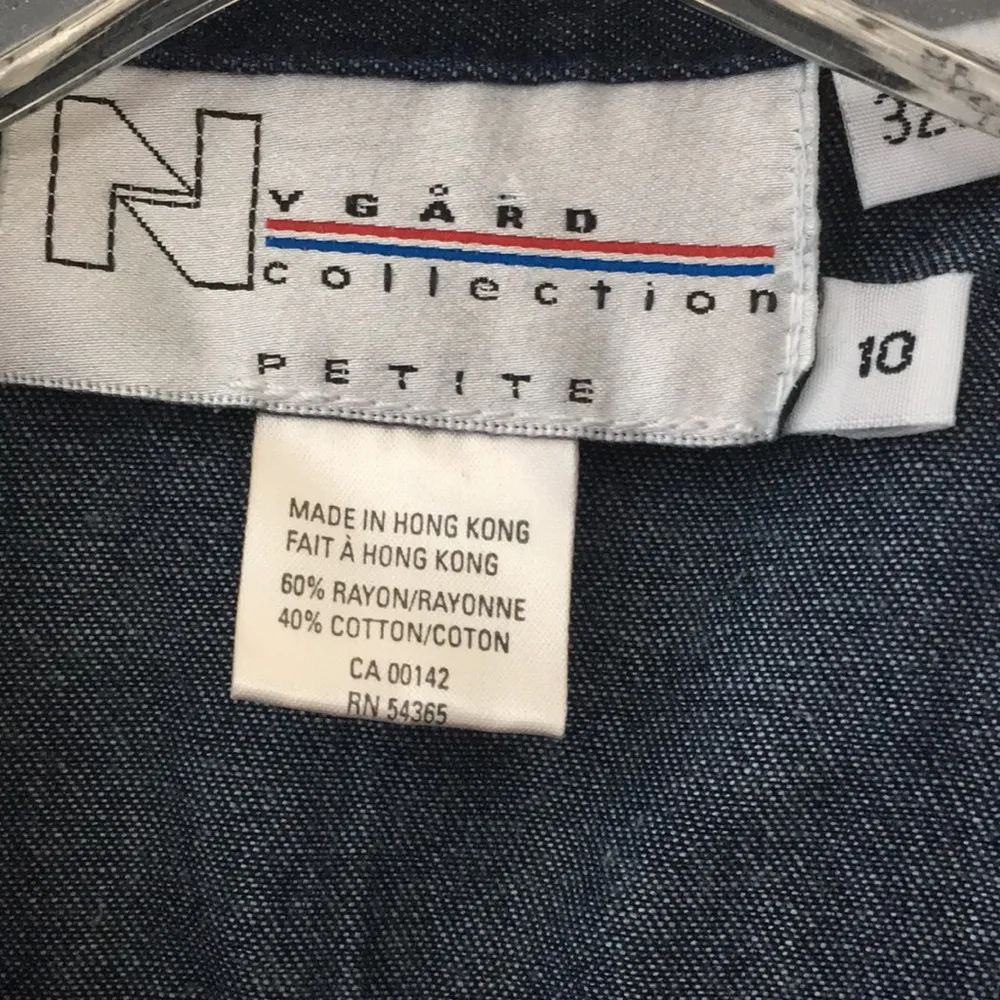 FINAL MARKDOWN NWT nygard collection vest 10p - Image 5