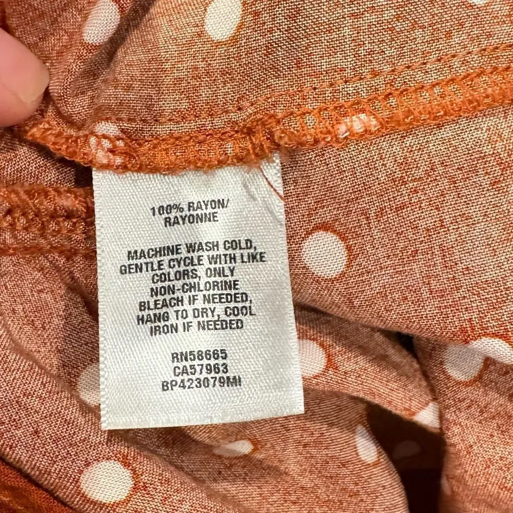 BP. Polka Dot Midi Dress Women’s Small - Image 4