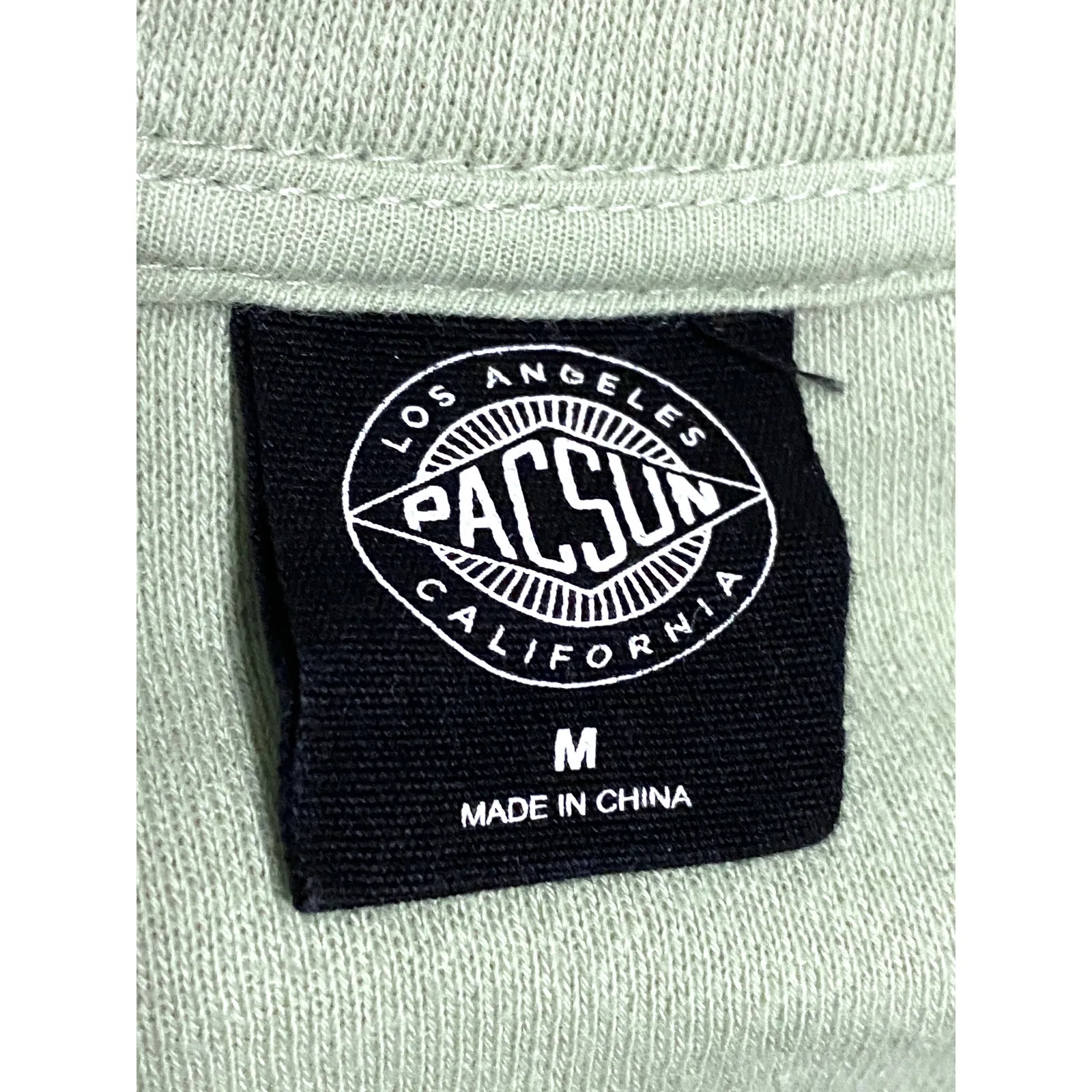 PacSun Green Cropped Jacket Shacket Womens M Button Front Comfort Cozy Layers - Image 5