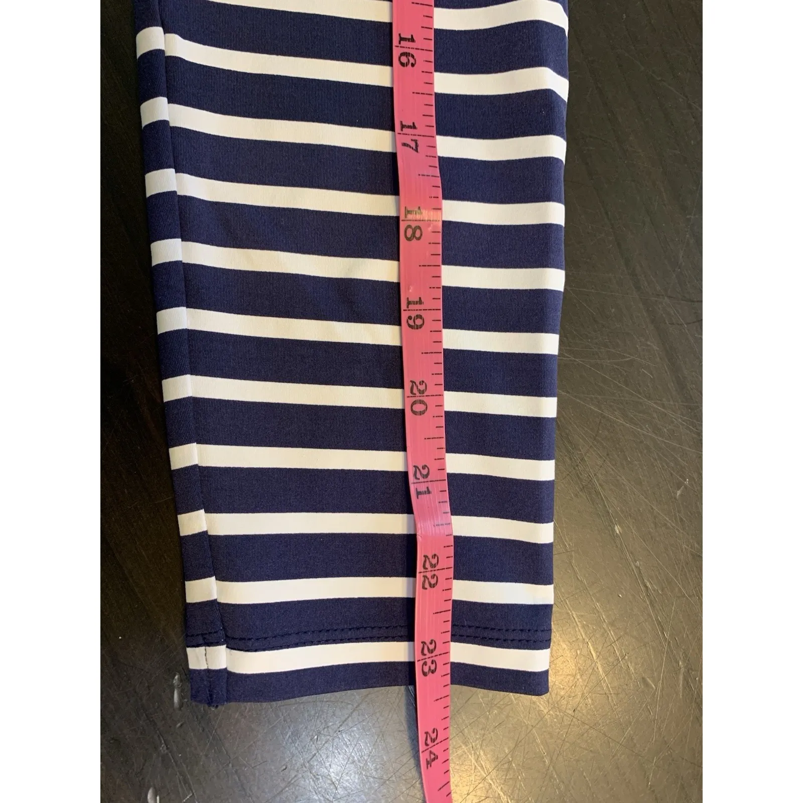 Lands'‎ End Swim Cover Dress Blue Striped XS 2-4 Nautical Yachty Preppy Coastal - Image 14