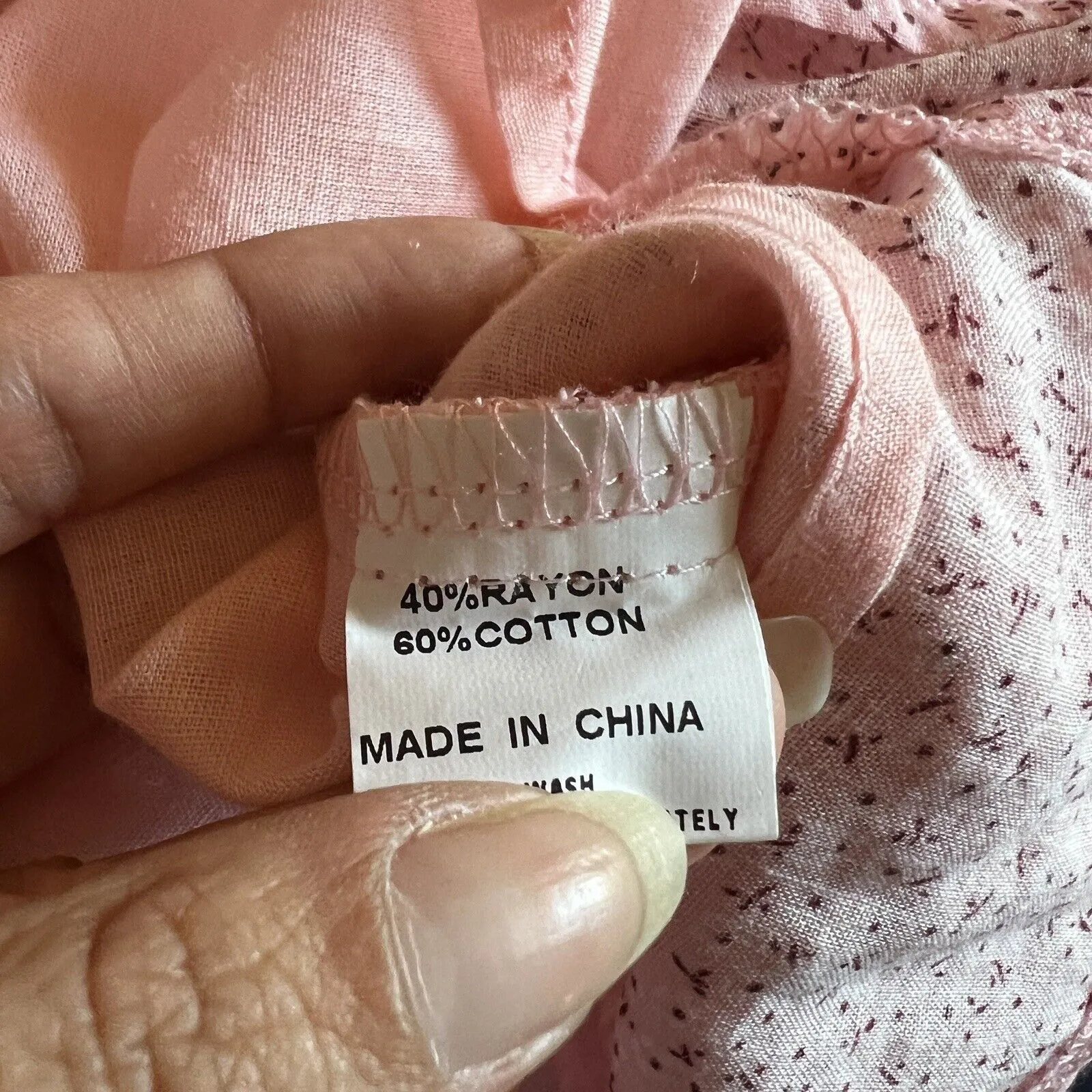 3/$30 Princess Polly Mini Dress Womens US 4 Pink Dainty Floral Print A Line - Image 6