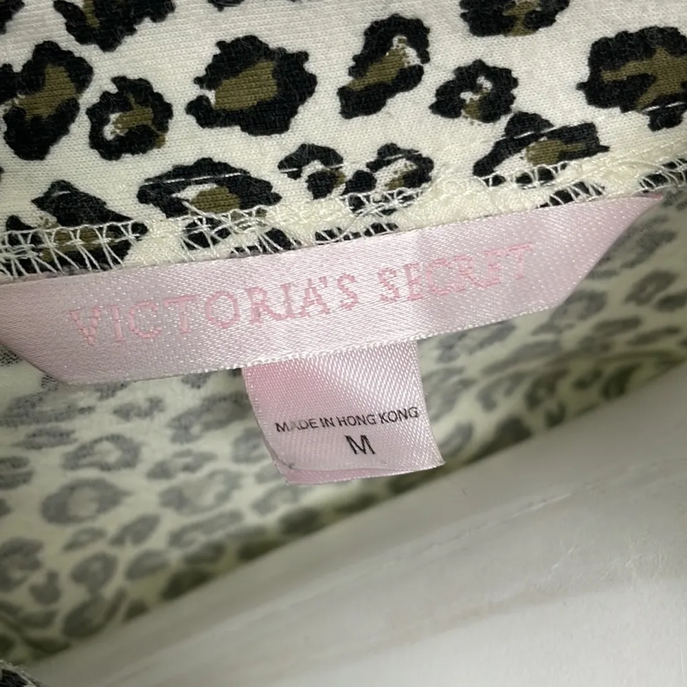 Victoria’s Secret Leopard Pajama Shirt - Image 4