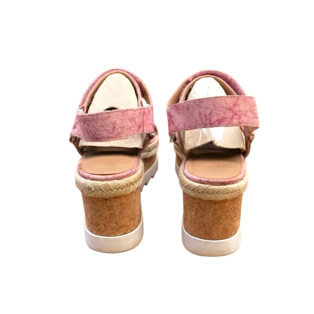 Marc Fisher ML GYLIAN platform wedge pink Sandals. Size 8.5 - Image 5