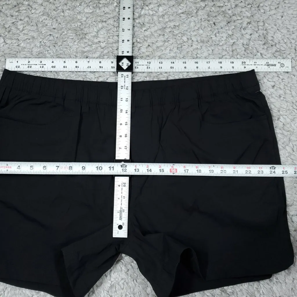 Carhartt Women's Force Relaxed Fit Ripstop Work Shorts Black Size XXL 5 Pocket - Image 7