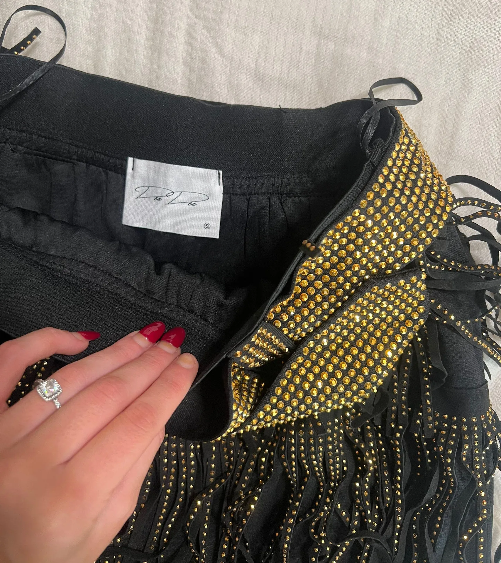 Cowgirl Fringe Skirt - Image 2