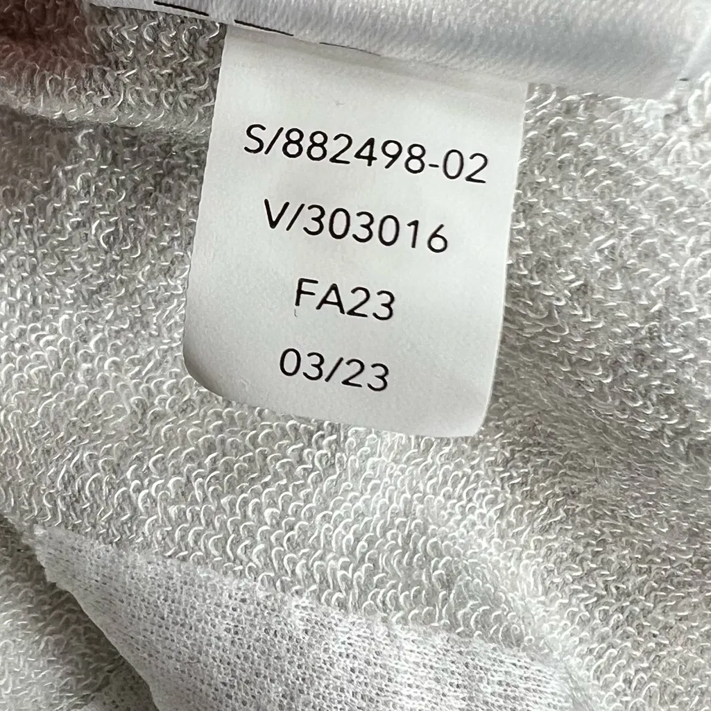 Athleta Pranayama Restore Wrap light heather gray sz L - Image 8