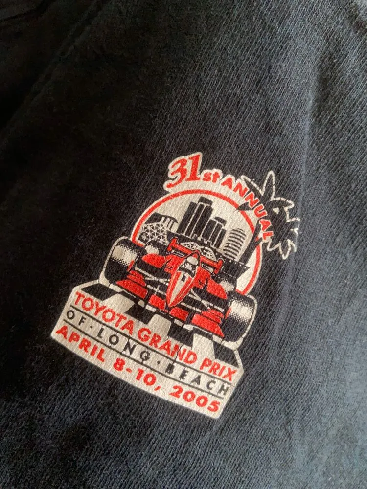 Vintage Race Tee Black - Image 4