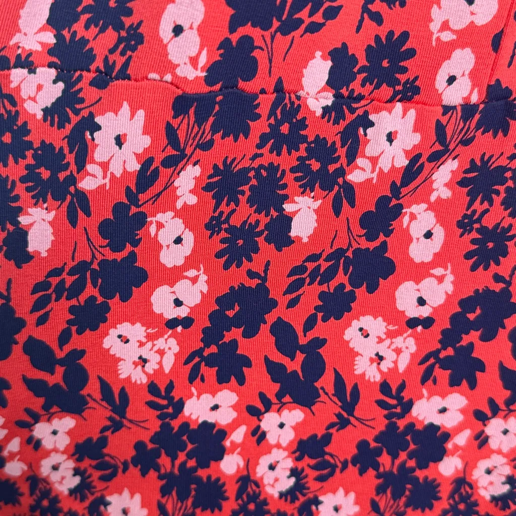 Pact Organic Cotton Fit & Flare Open Back Maxi Dress Sweet Cayenne W1898 Sz M Pink Size M - Image 13