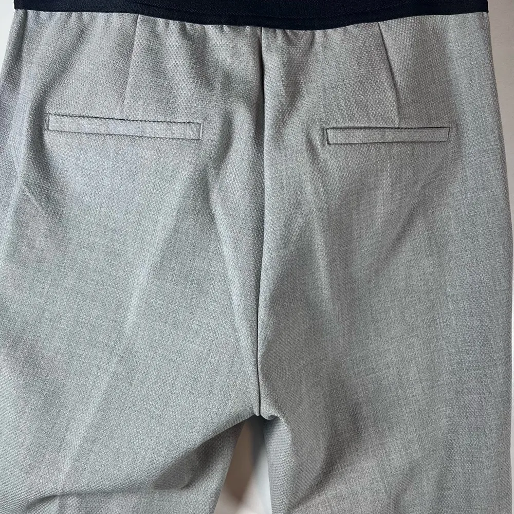 Zara Sophisticated Gray Cropped Pants A033 - Image 6